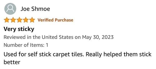 Double Stick Carpet Tape Reviews