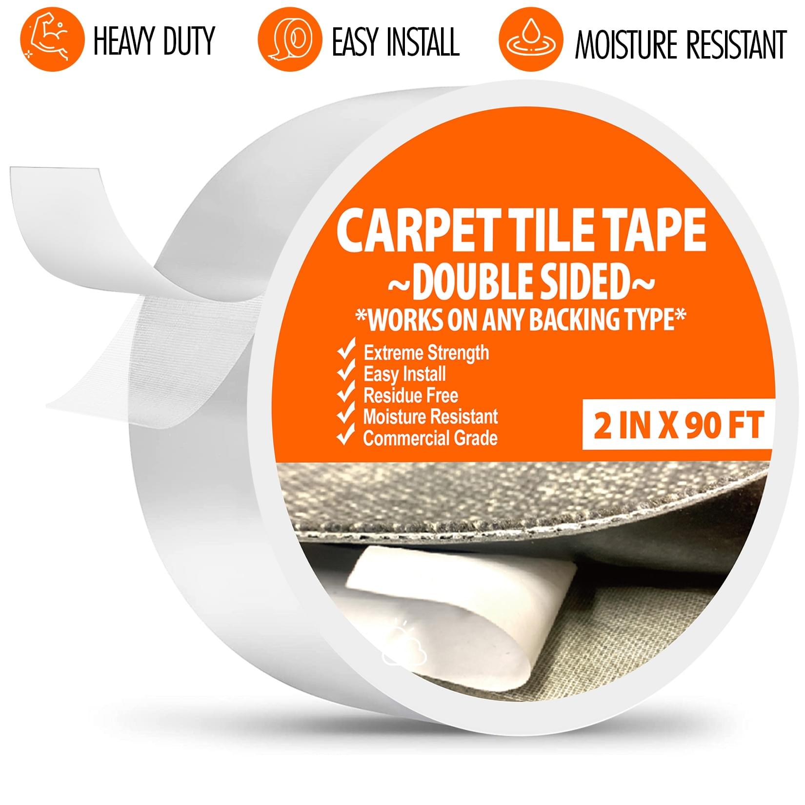 Double Sided Carpet Tape Heavy Duty All Flooring Now Carpet Tile Tape